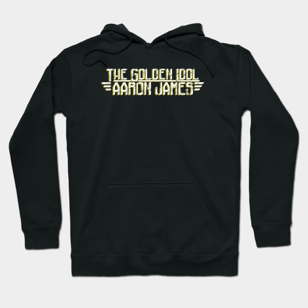 The golden Idol Aaron James Hoodie by AaronIdol